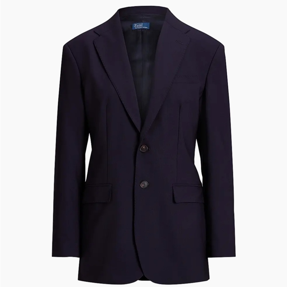 Single Breasted Wool Blazer